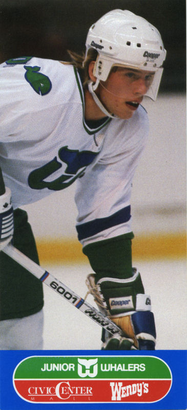 Hartford Whalers 1984-85 hockey card image
