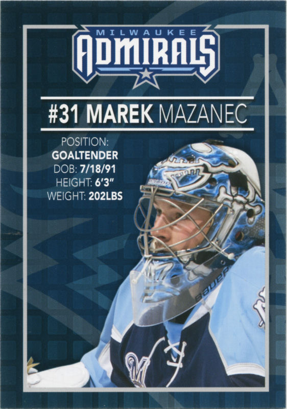 Milwaukee Admirals 2015-16 hockey card image
