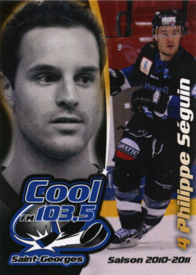 St. Georges CRS Express 2010-11 hockey card image