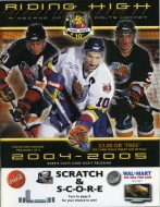 2004-05 Barrie Colts game program