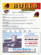 2008-09 Belleville Bulls game program