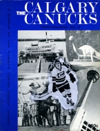 1973-74 Calgary Canucks game program