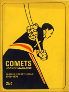 1969-70 Clinton Comets game program
