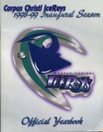 1998-99 Corpus Christi Icerays game program