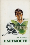 1977-78 Dartmouth College game program