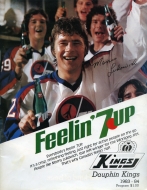 1983-84 Dauphin Kings game program