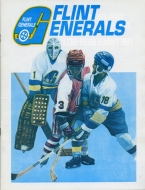 1982-83 Flint Generals game program