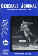 1959-60 Greensboro Generals game program