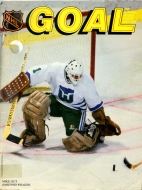 1987-88 Hartford Whalers game program