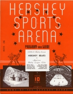 1940-41 Hershey Bears game program