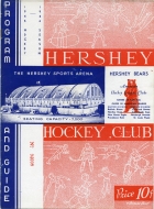1945-46 Hershey Bears game program