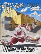 1993-94 Hershey Bears game program