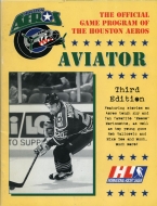 1997-98 Houston Aeros game program