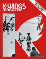 1976-77 Kalamazoo Wings game program