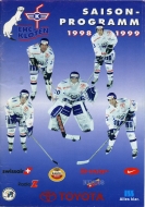 1998-99 Kloten HC game program