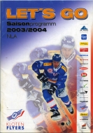 2003-04 Kloten HC game program