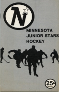 1973-74 Minnesota Junior Stars game program
