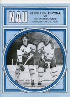 1982-83 Northern Arizona University game program
