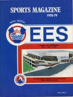 1978-79 Nova Scotia Voyageurs game program