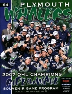 2007-08 Plymouth Whalers game program