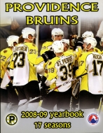 2008-09 Providence Bruins game program