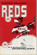 1964-65 Providence Reds game program