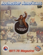 1977-78 Rochester Americans game program
