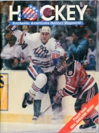 1990-91 Rochester Americans game program