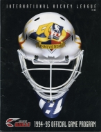1994-95 San Diego Gulls game program