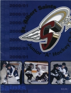 2000-01 St. Albert Saints game program