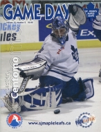 2002-03 St. John's Maple Leafs game program