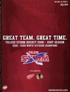 2006-07 Toledo Storm game program