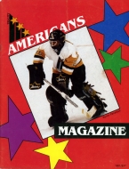 1991-92 Tri-City Americans game program