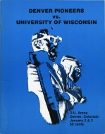 1975-76 U. of Denver game program