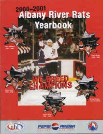 Albany River Rats 2000-01 game program
