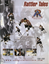 Amarillo Rattlers 1998-99 game program