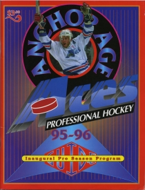 Anchorage Aces 1995-96 game program
