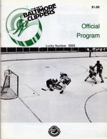 Baltimore Clippers 1979-80 game program