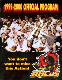 Belleville Bulls 1999-00 game program