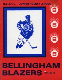 Bellingham Blazers 1978-79 game program