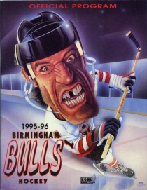Birmingham Bulls 1995-96 game program