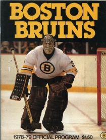 Boston Bruins 1978-79 game program