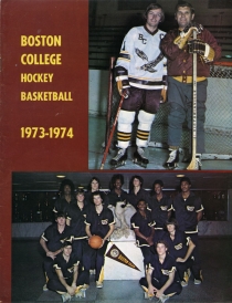 Boston College 1973-74 game program