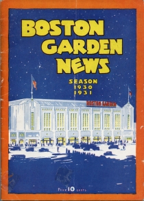 Boston Tigers/Cubs 1930-31 game program