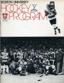 Boston University 1972-73 game program