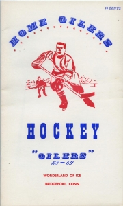 Bridgeport Home Oilers 1968-69 game program