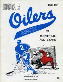 Bridgeport Home Oilers 1970-71 game program