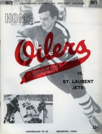 Bridgeport Home Oilers 1972-73 game program