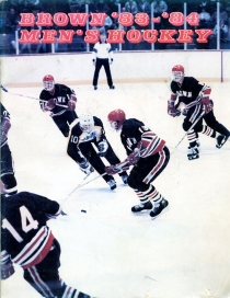 Brown University 1983-84 game program