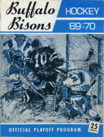 Buffalo Bisons 1969-70 game program